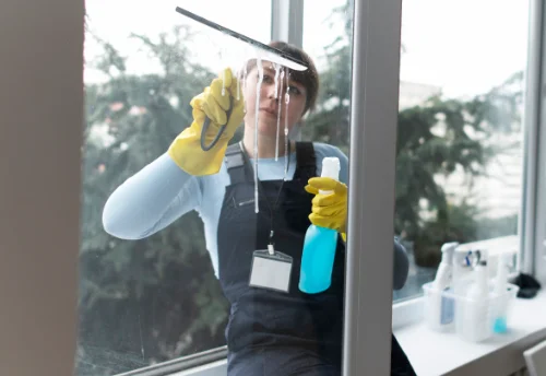Nettoyage de vitres intérieures et extérieures à Gacé